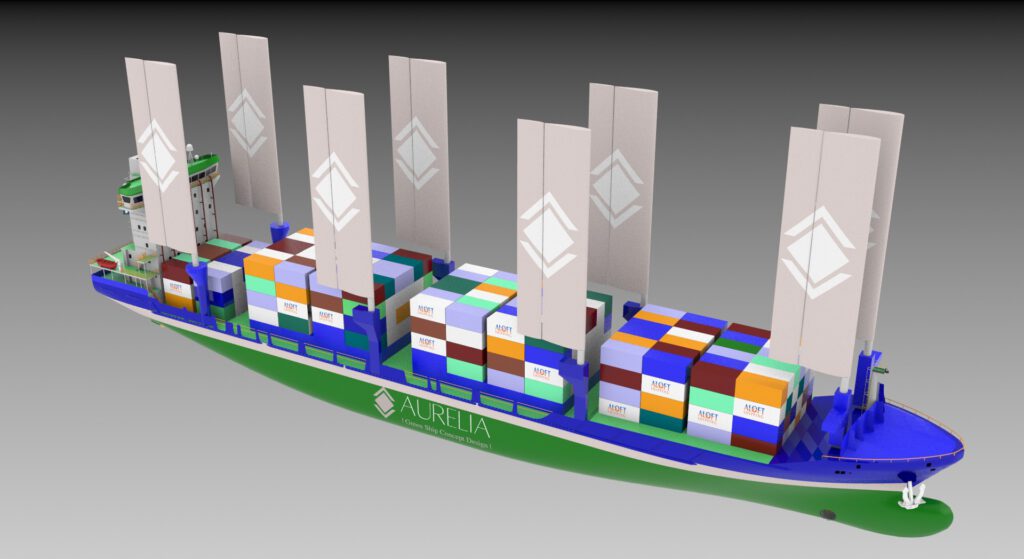 500 TEU Container Vessel - Aurelia