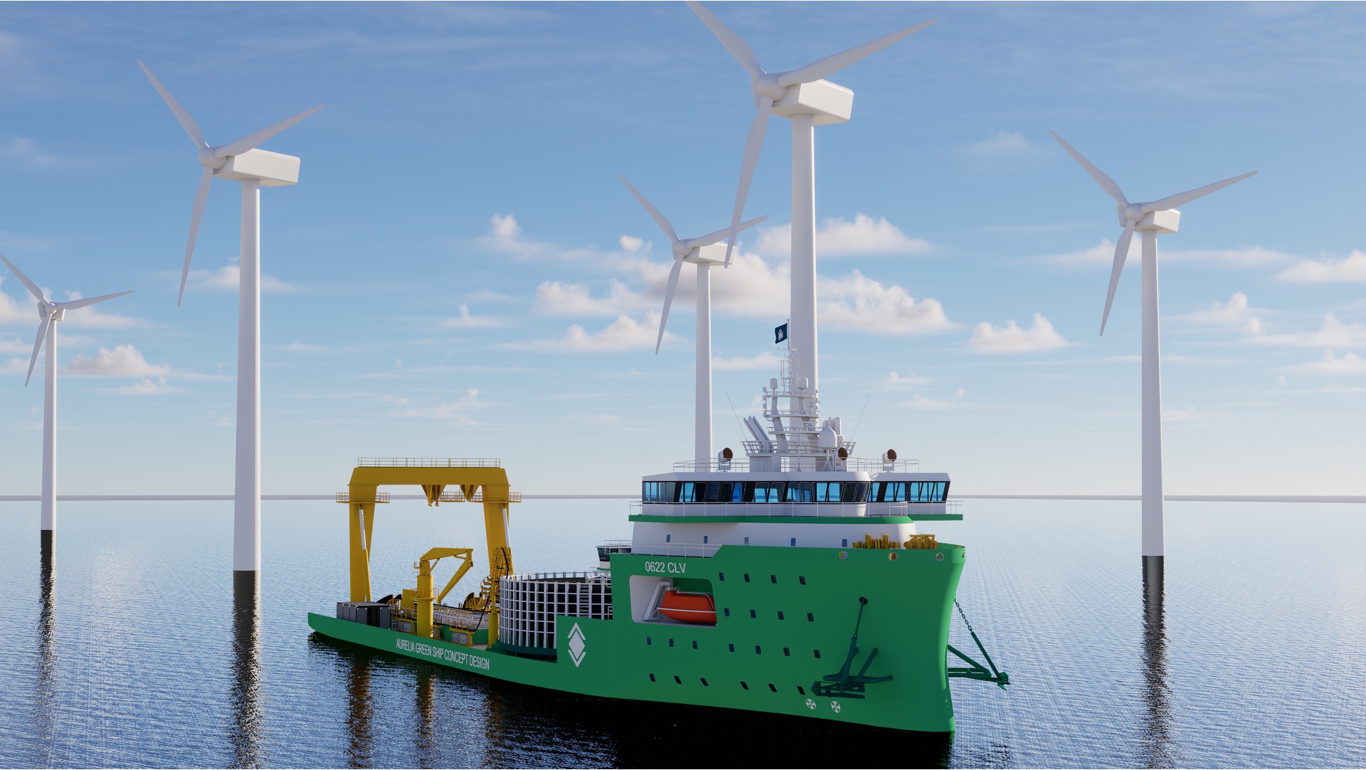 Cable Laying vessel - Aurelia Design