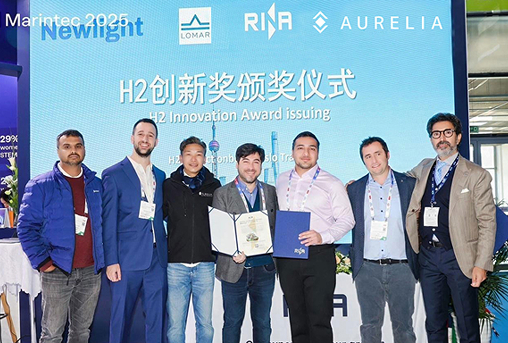 AURELIA Receives the Hydrogen Innovation Award from RINA