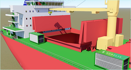 AURELIA Green Tech Solar Panel Ship