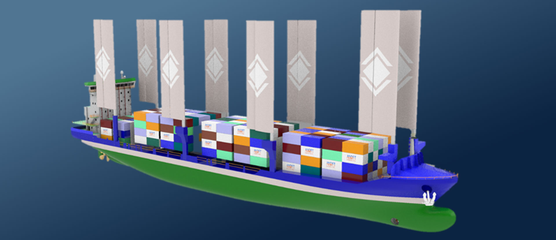 500TEU Container Vessel